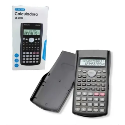 Calculadora Cientifica LE-6006 IT-Blue 240 Funções Novo Loja Coimbra Computadores