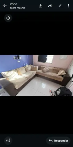 Sofa em L 