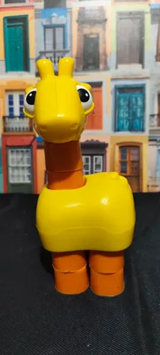 Bloco Gina - Girafa de Encaixe - 25 cm