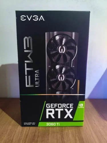 PLACA DE VIDEO RTX3060Ti 8Gb EVGA triple fan