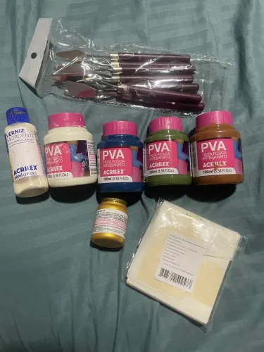 lote de produtos pra artesanato ( leia descrição)