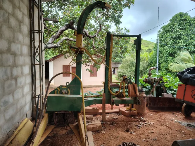 Forrageira menta suplema com big bag