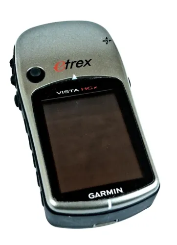 GPS Garmin eTrex Vista HCx - Tela Colorida, Altímetro e em Excelente Estado!
