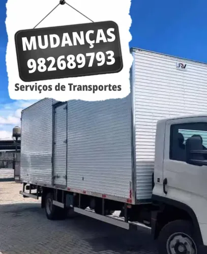 Mudanças e Cargas - Caminhão Baú Rápido