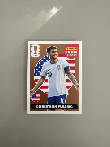 Figurinha copa 26 - PULISIC BRONZE