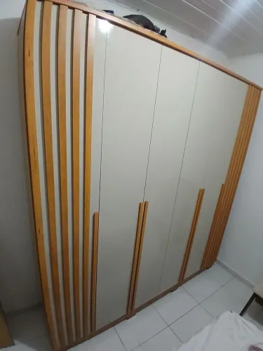 Guarda Roupa Casal 6 Portas Mdf