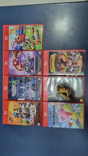 Jogos Nintendo Switch e Switch 2