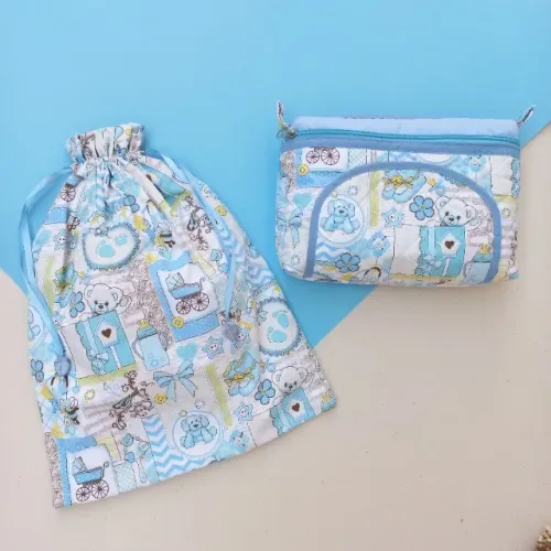 Kit Porta Fralda + Sujinha