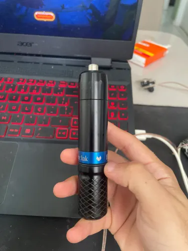 Maquina de Tatuagem Blue pen 3 com ou sem a bateria