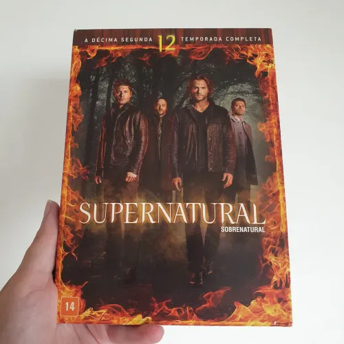 Dvd Supernatural Sobrenatural Temporada 12 Original