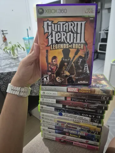 GUITAR HERO 3 LEGENDS OF ROCK JOGO XBOX 360
