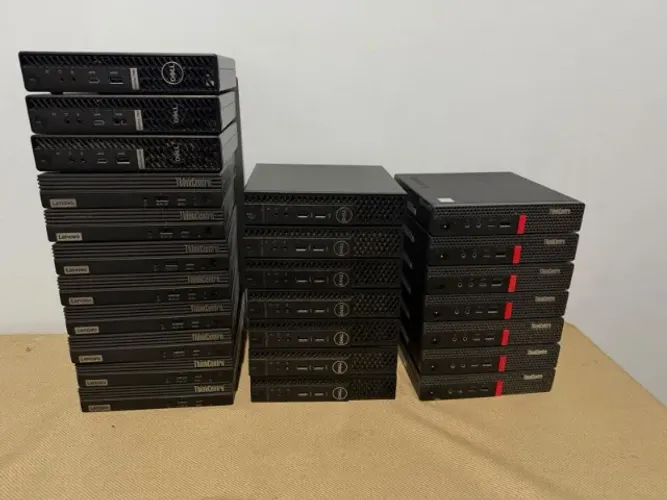 LOTE 25 MINI PC DELL E LENOVO: