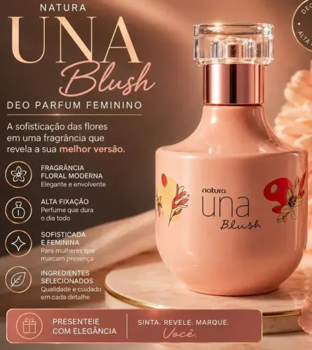 Perfume natura una blush