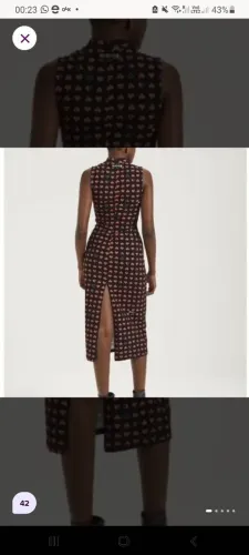 Vestido Colcci tubinho tamanho G algodão 