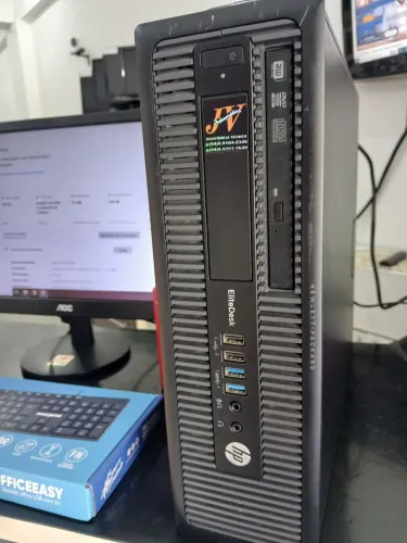 Computador slim, super rápido, intel i5, 16gb de memória ram e ssd 240gb, completo