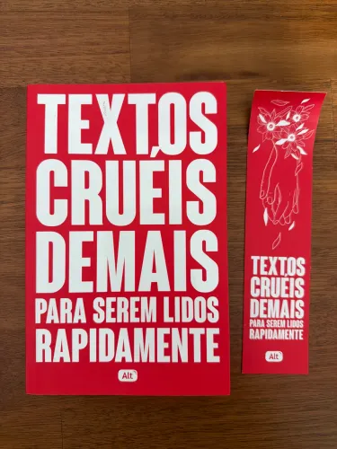 Livro Textos Cruéis Demais para Serem Lidos Rapidamente