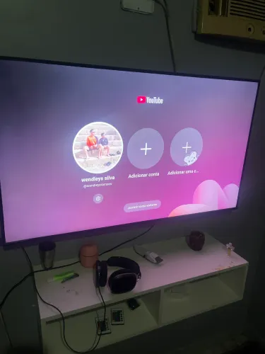 Tv 50 polegadas Samsung com menos de 1 ano de uso