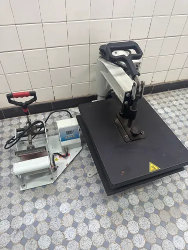 Prensa sublimação caneca e tecido 