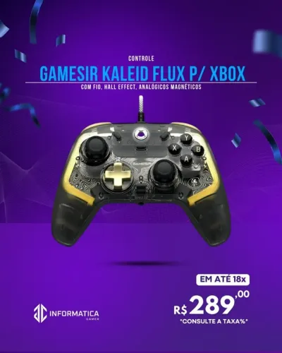 CONTROLE GAMESIR KALEID FLUX P/ XBOX