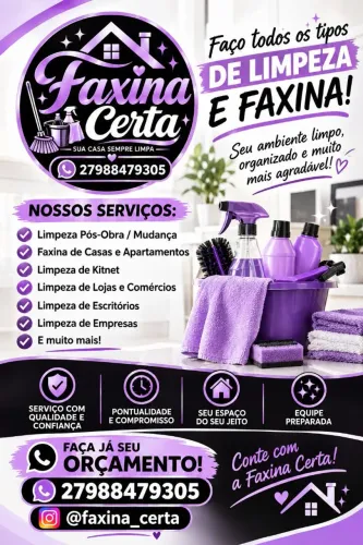 Faxina/diarista