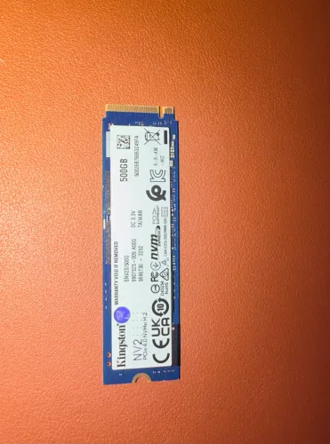 SSD NVMe M.2 500GB Kingston NV2 - Alta velocidade | Perfeito estado - 99% SAÚDE