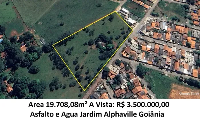 Leia a descrição: Area 19.708,08m² (Asfalto e Agua) Jardim Alphaville