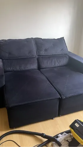 Sofá Preto 1,80m