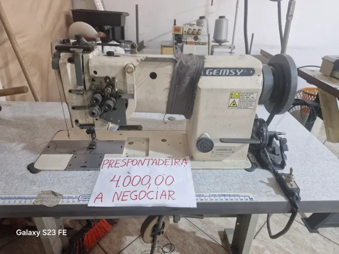 Máquinas de costura industrial