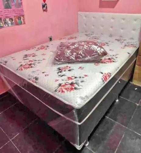 Cama Box casal espuma/mola/molas ensacadas tudo a pronta entrega 