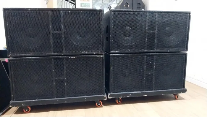 Sub Grave Passivo duplo 2x15 1200 erma