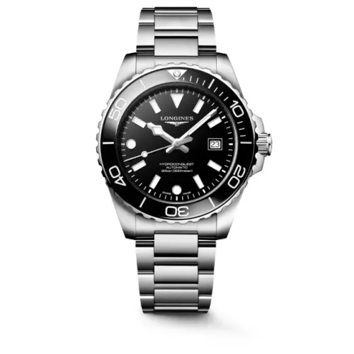 Longines Hydroconquest 42mm Novo Cerâmica Completo