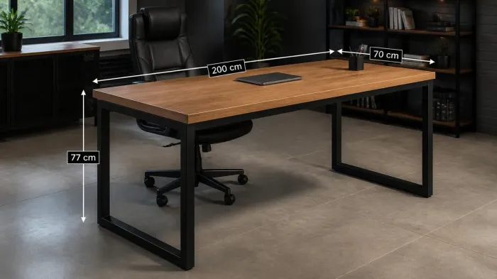 Fabricamos mesas no estilo industrial para escritório Home office sala gamer