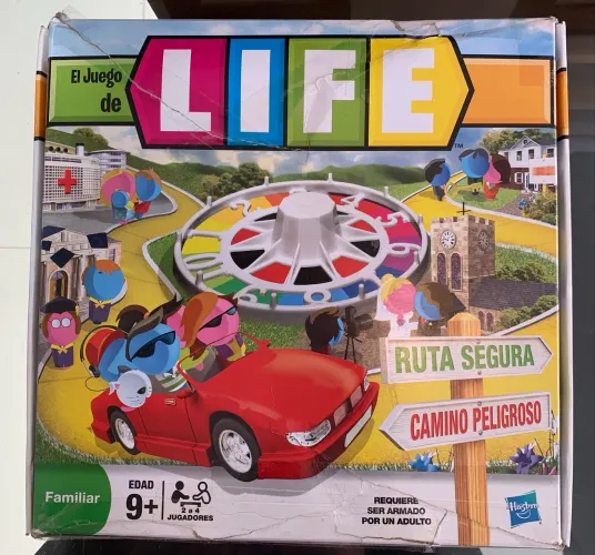 Life - O Jogo da Vida Hasbro | Clássico de Tabuleiro em ESPANHOL
