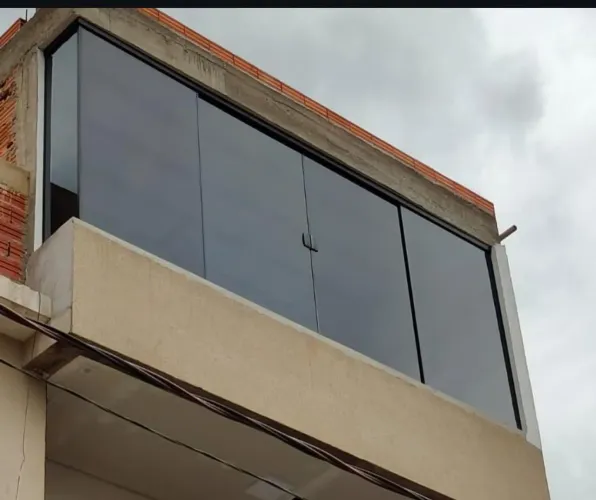 Vidros pra janelão fumê 3,00x1,75