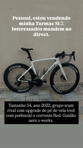 Specialized Tarmac SL7 2022 - tamanho 54