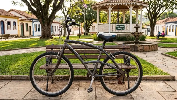 Vendo bicicleta Caloi 100, super conservada.