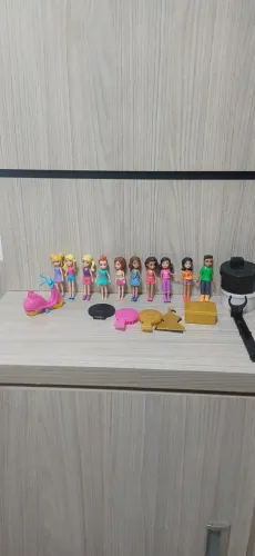 Coleçao mini bonecas originais da Mattel (da linha Polly Pocket)