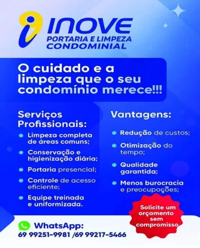 Portaria e Limpeza Condominial