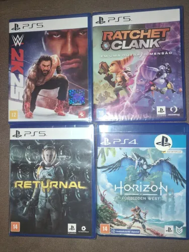 Jogos ps5 lacrados