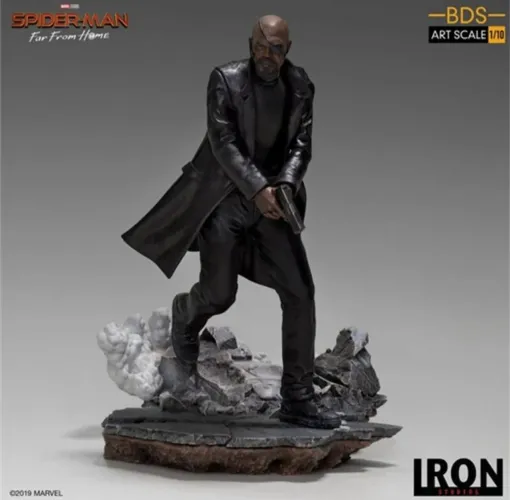 Nick Fury - Iron Studios - Spider Man - art scale 1/10