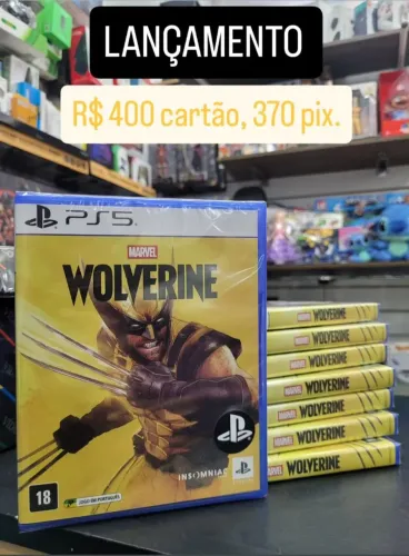 Marvel WOLVERINE PS5 NOVO