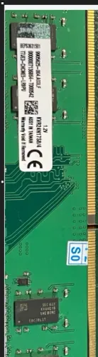 Memória RAM para PC DDR4 4GB 2400MHz Kingston - KVR24N17S8/4