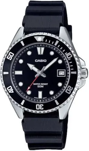 Relógio casio duro mdv 10 38mm