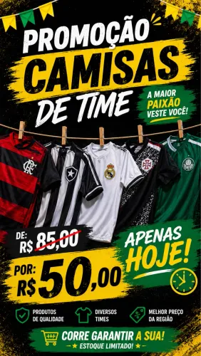 Camisa de time