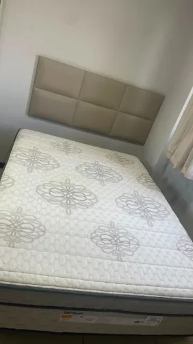 Cama box casal + cabeceira