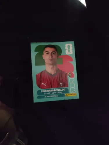 Figurinha copa 2026 do Cristiano Ronaldo (CR7)
