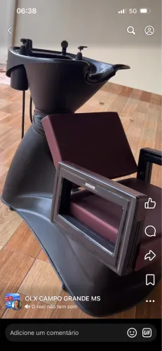 Vendo Lavatorio e cadeira de salão! ?Interessados: *