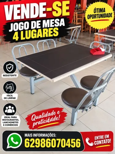 Mesa 4 lugares 
