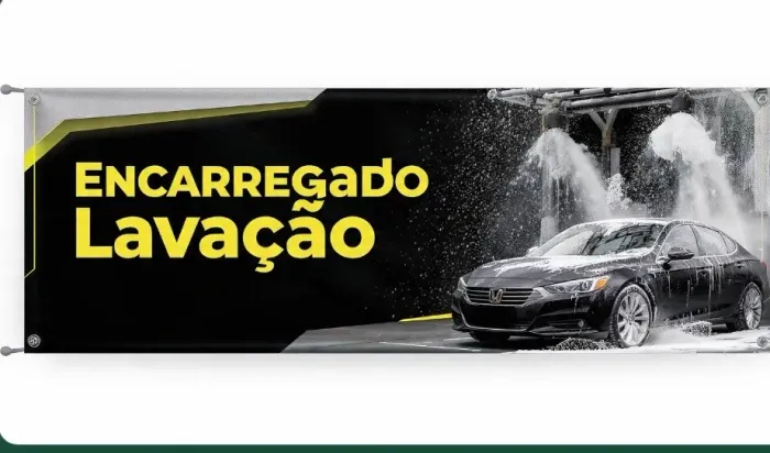 Contratação Encarregado Lavação