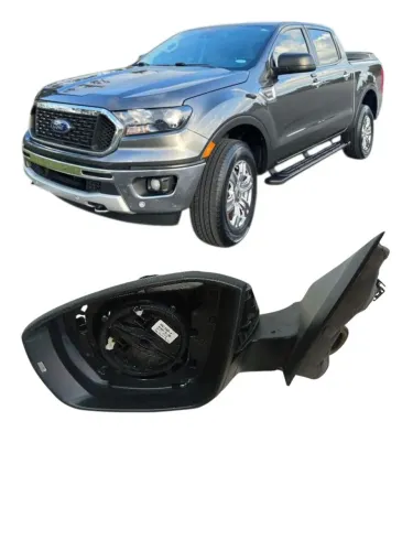 Retrovisor Esquerdo Ford Ranger 2017 a 2021 Usado Original 